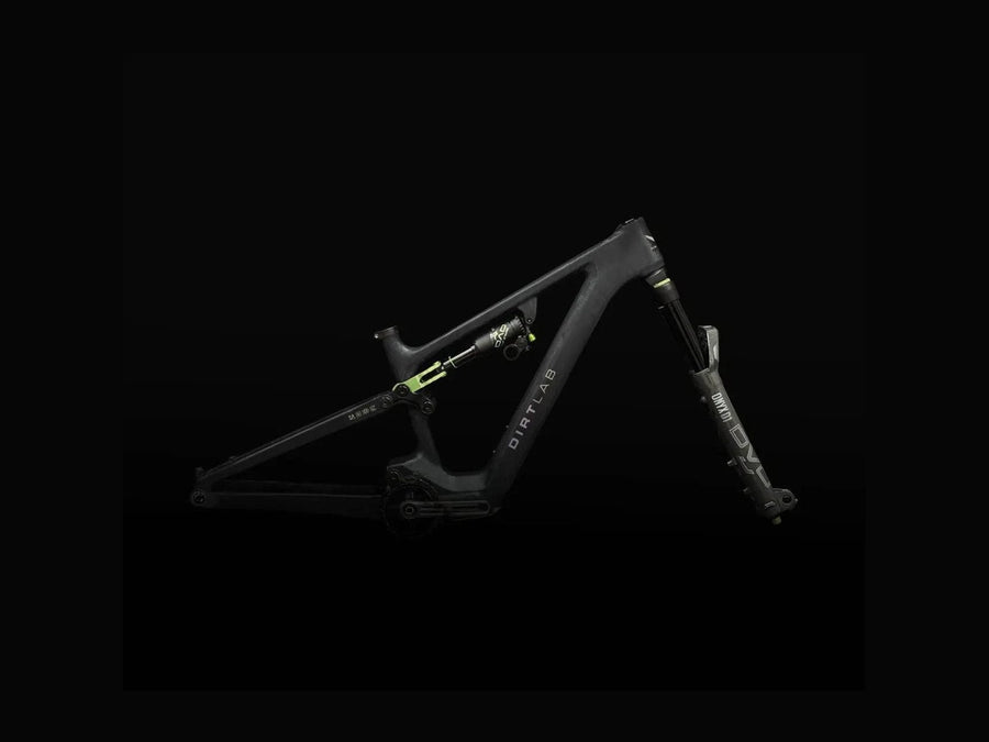Dirtlab Paratu CP eMTB frame kit — with suspension fork — Maxon motor — carbon — 170mm travel