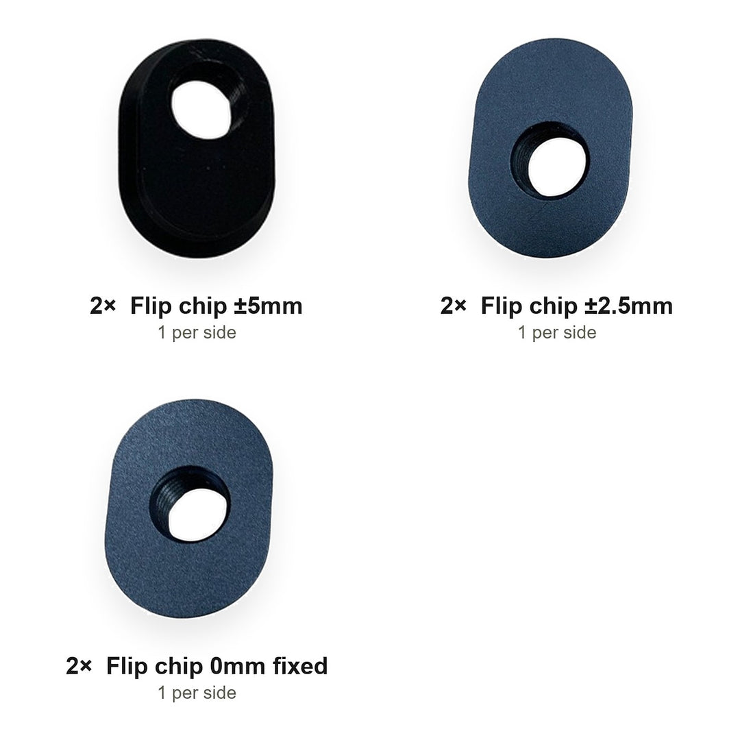 Flip Chip Set — All 3 Positions - kit contents