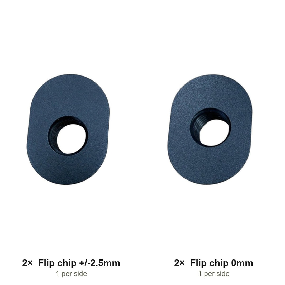 Flip Chip Extra Kit — ±2.5 mm + 0 mm - kit contents