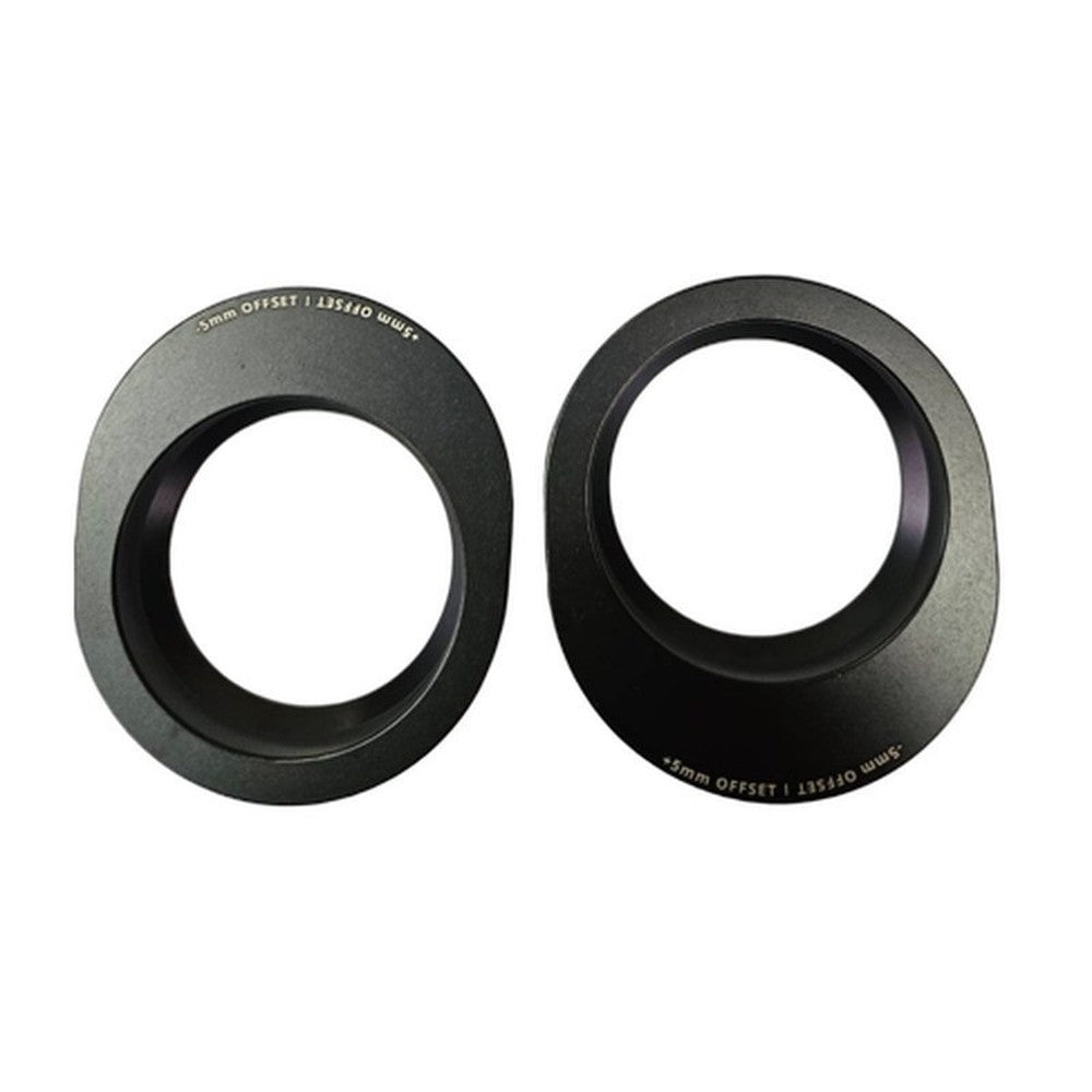 Headset Cups — ±5 mm offset (top + bottom)